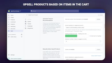 Upsell Cart Drawer (Shopify mini cart) gallery image