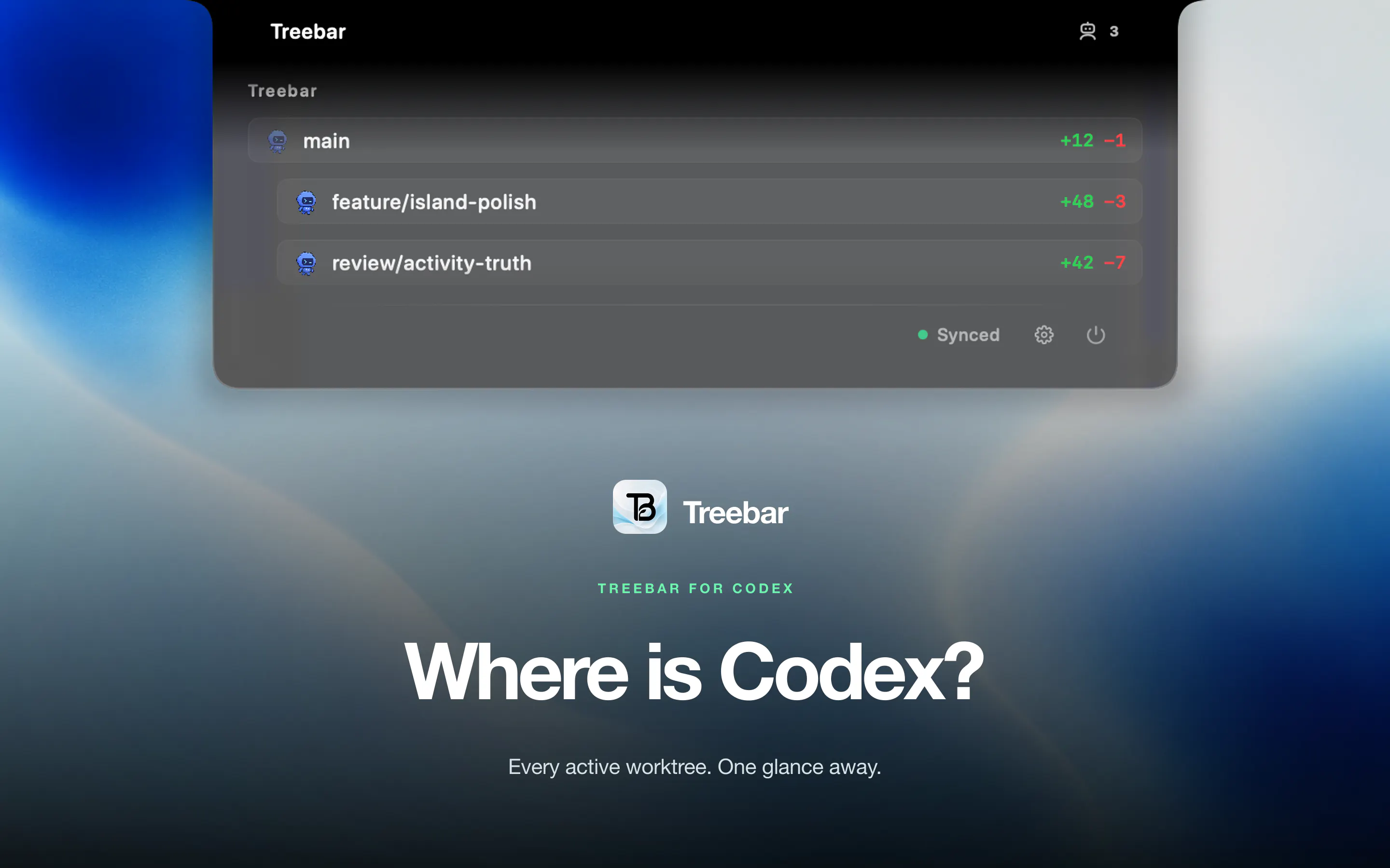 Treebar 截图