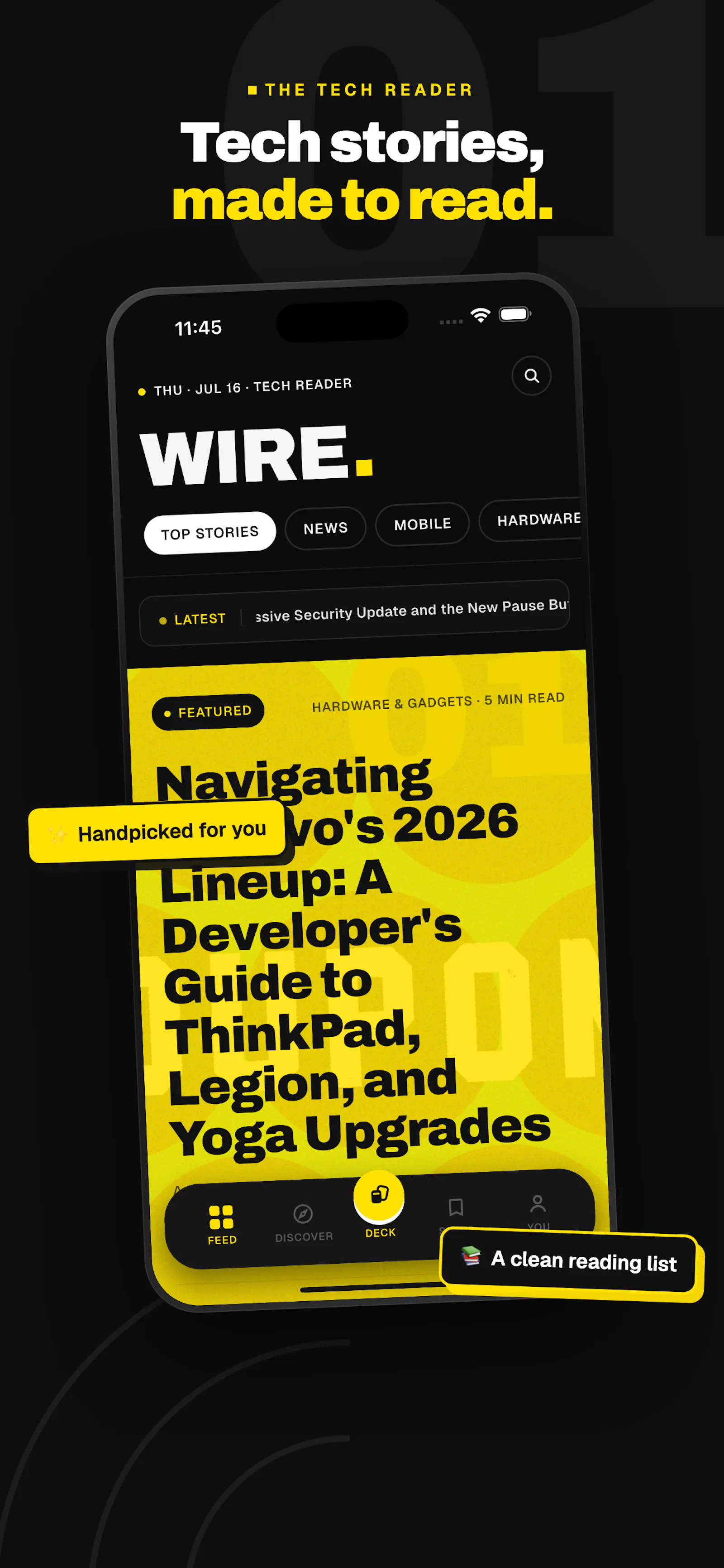 WIRE — Tech Newsstand screenshot 4