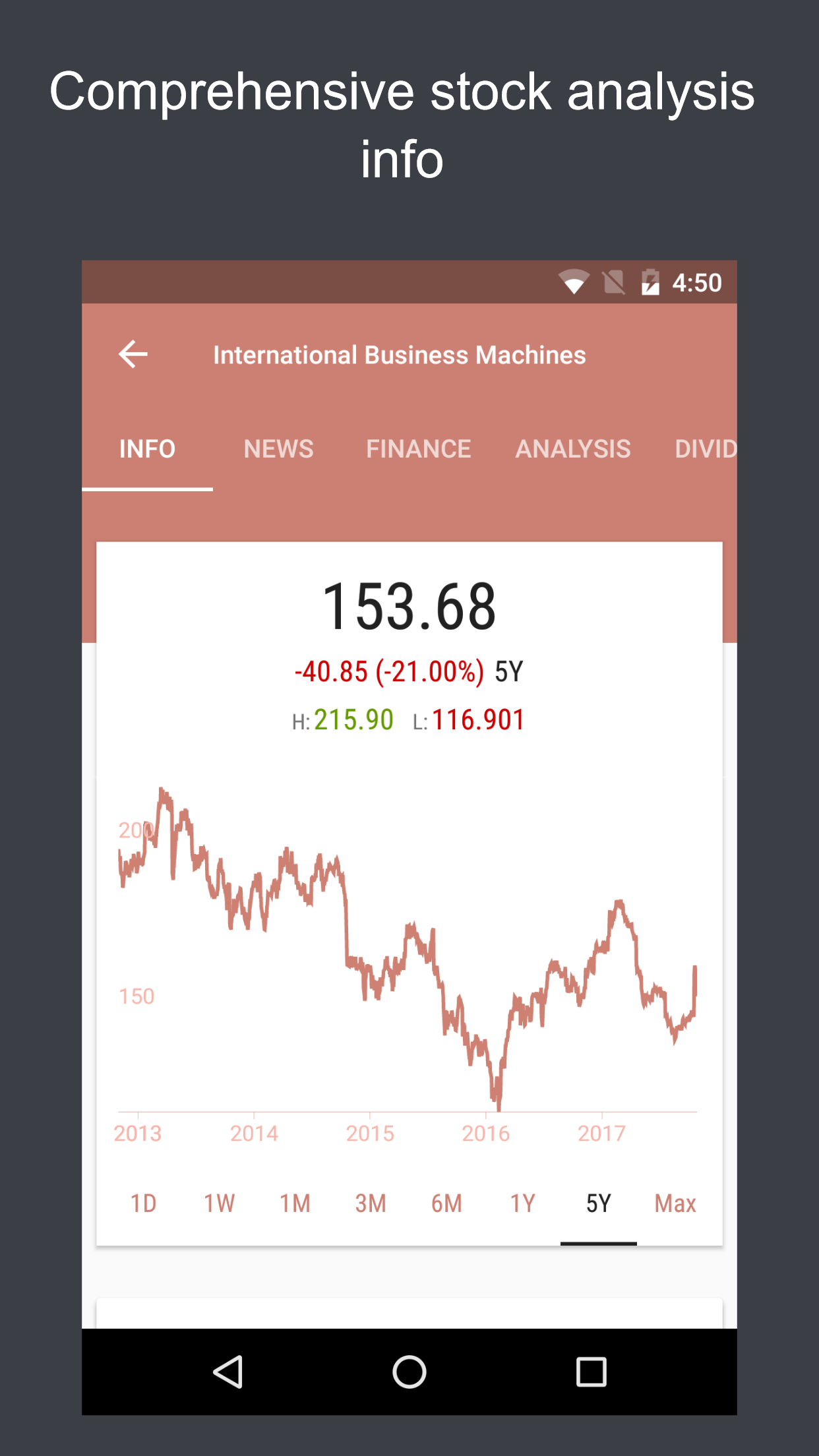 stock quote vs jstock android