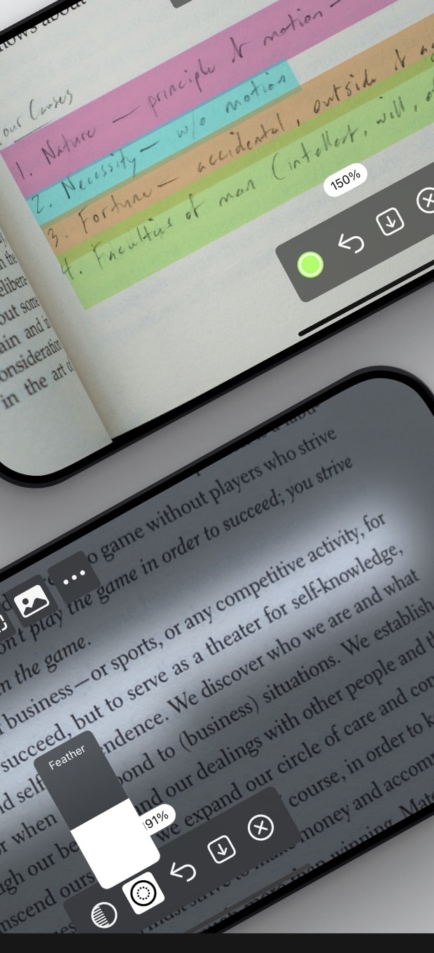 Mídia 3 de Snaplight para iOS e mac - Destaque a parte mais importante de uma imagem em segundos