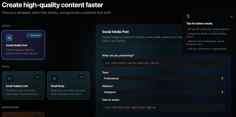 ContentStudio screenshot 2