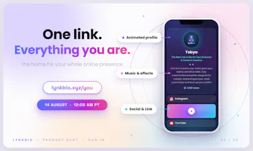 Lynkbio your bio, unlocked gallery image
