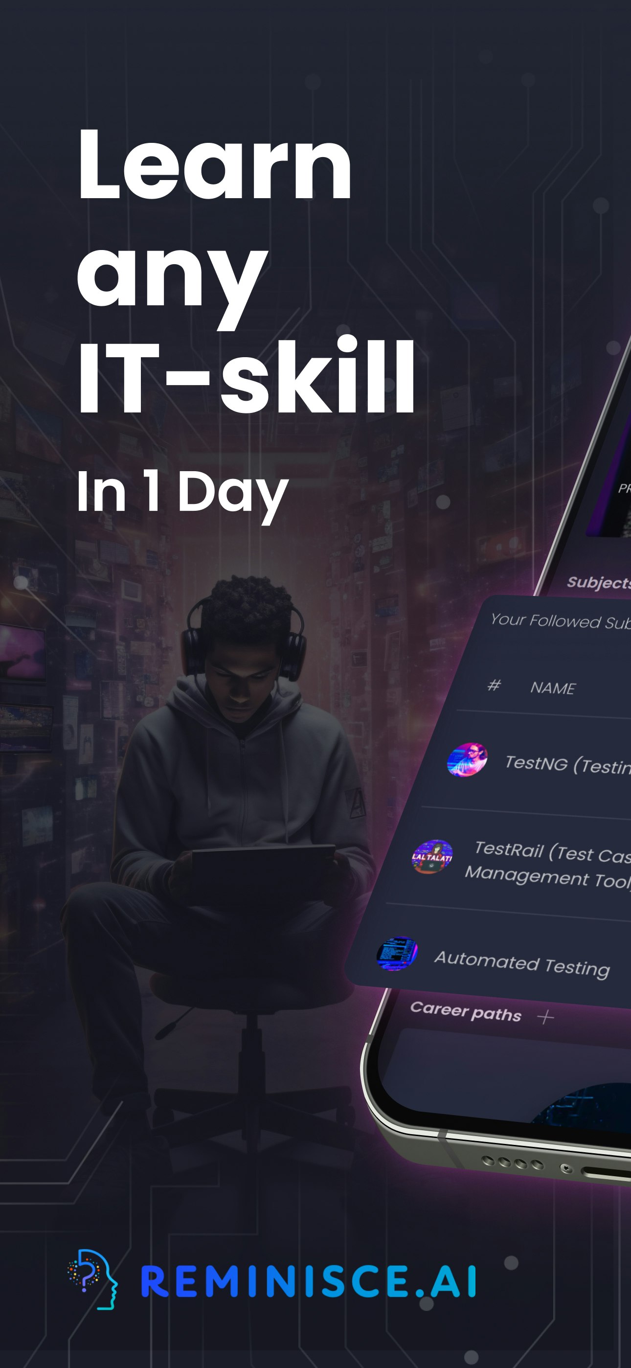 startuptile Reminisce.ai-Learn any IT skill in 1 day