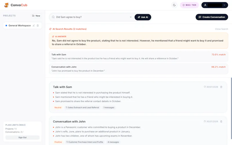 ConvoCub screenshot 3