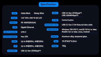 Dockcase Smart USB-C Hub 10-in-1 Edition gallery image