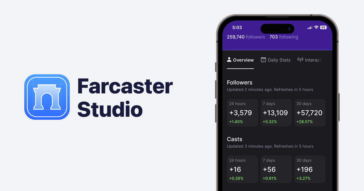 Farcaster Studio gallery image