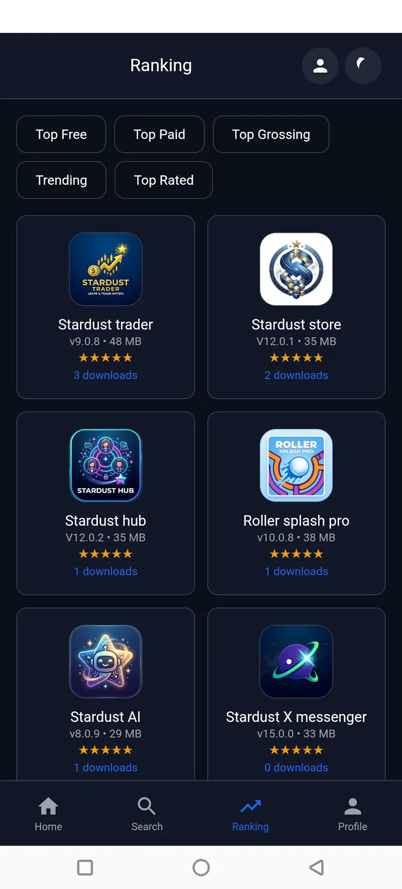 Stardust Store screenshot 3