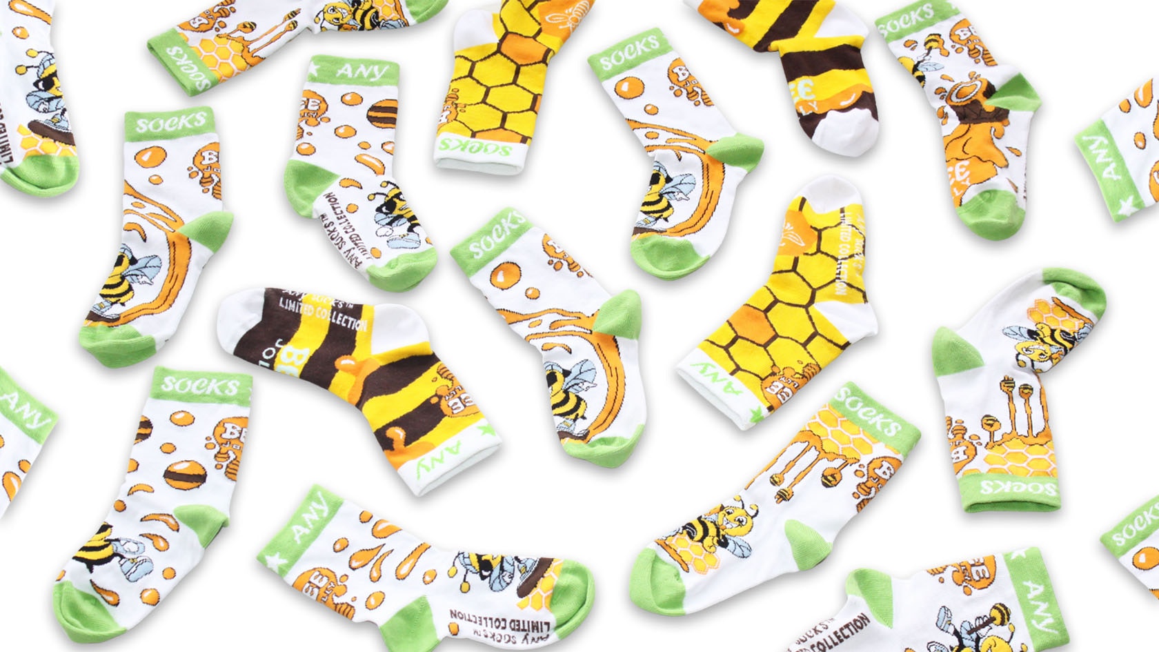 AnySocks® - Mix and Match Socks for Kids - Main product screenshot demonstrating key features and user interface