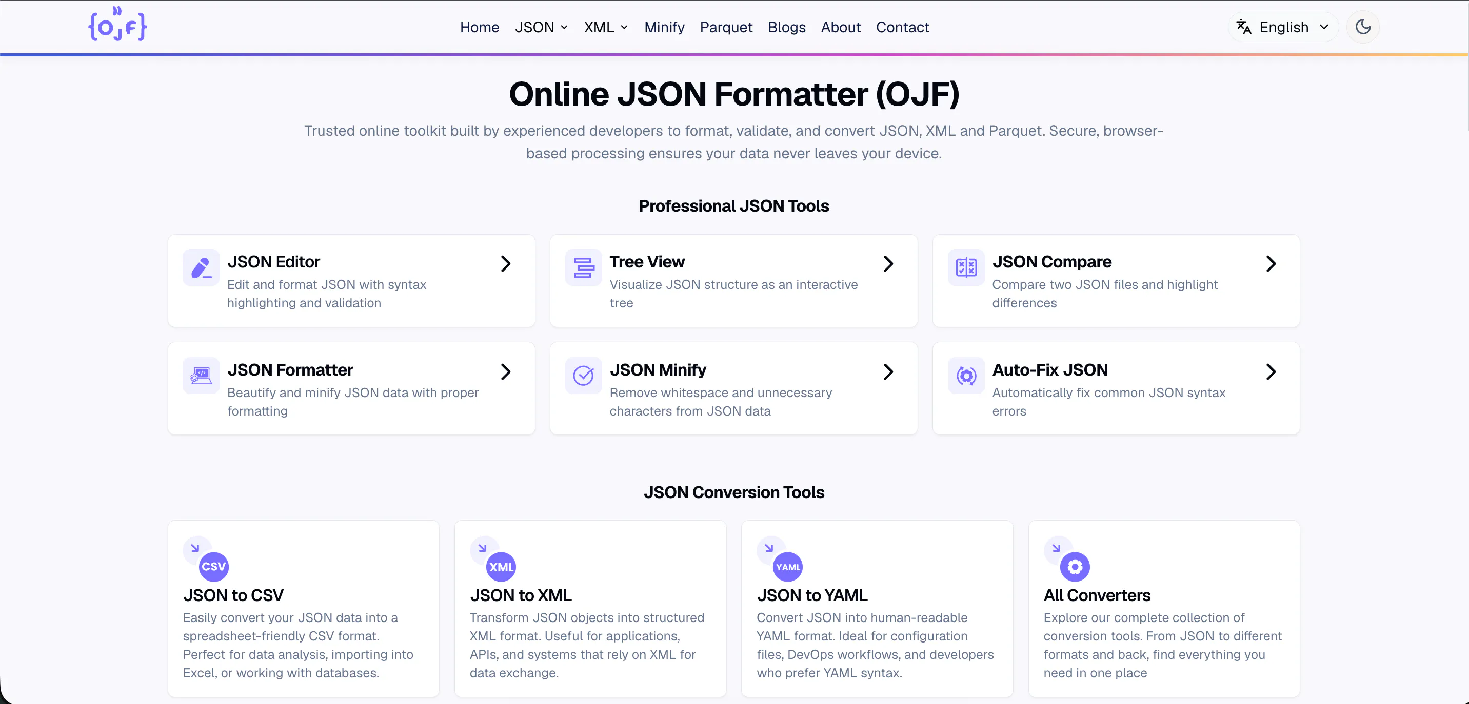 OJF - Online JSON Formatt gallery image