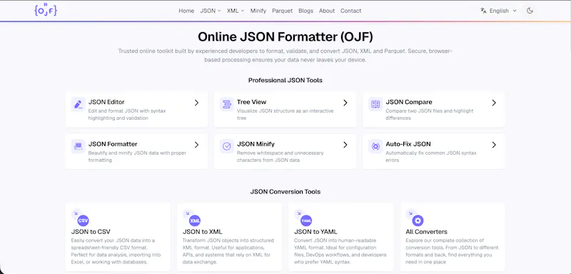 OJF - Online JSON Formatt screenshot 3