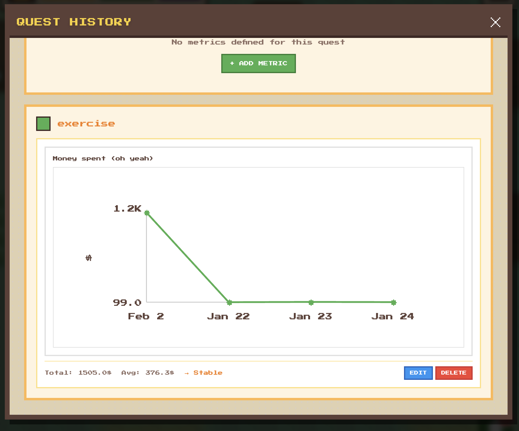 Habit Valley - Screenshot 5 showing product features and functionality