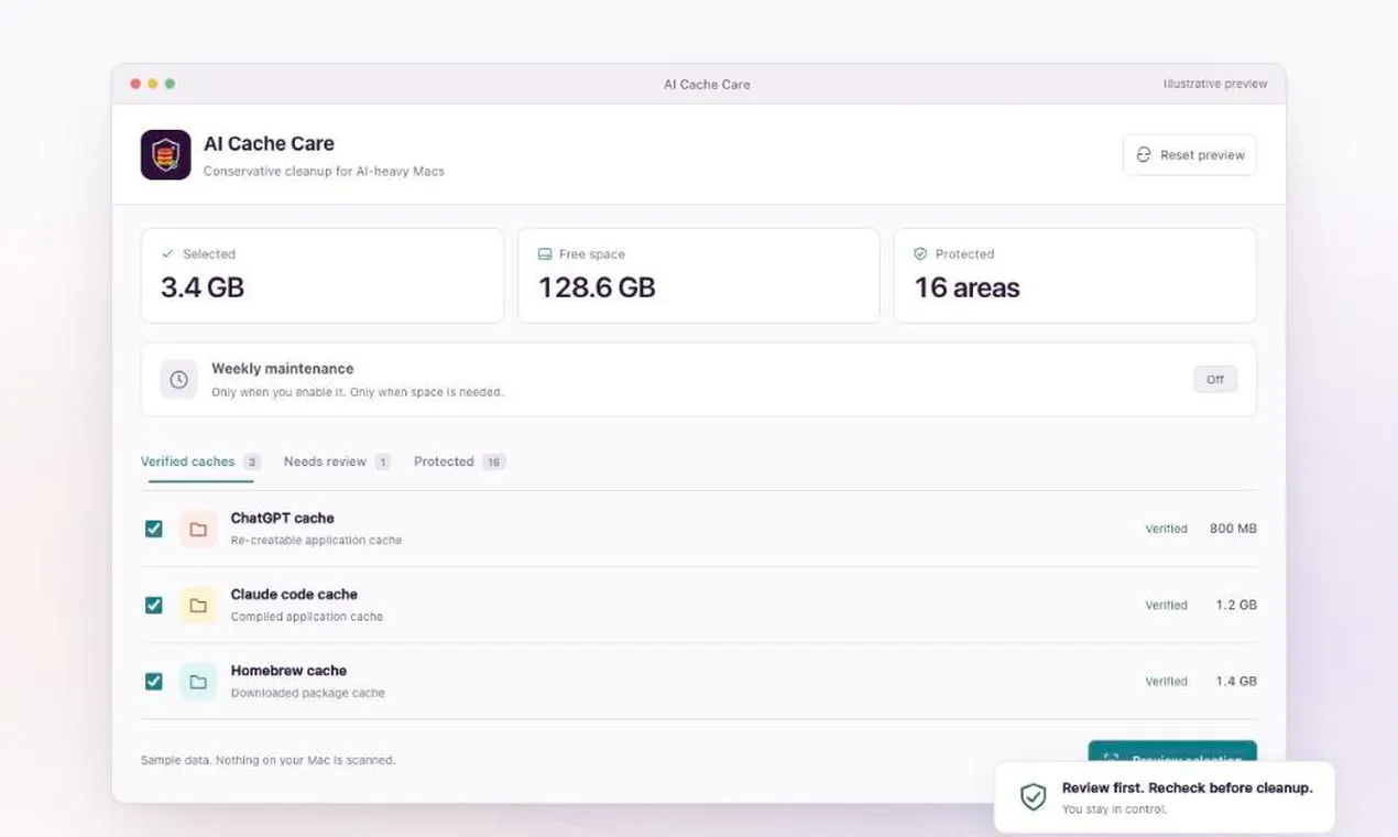 AI Cache Care gallery image