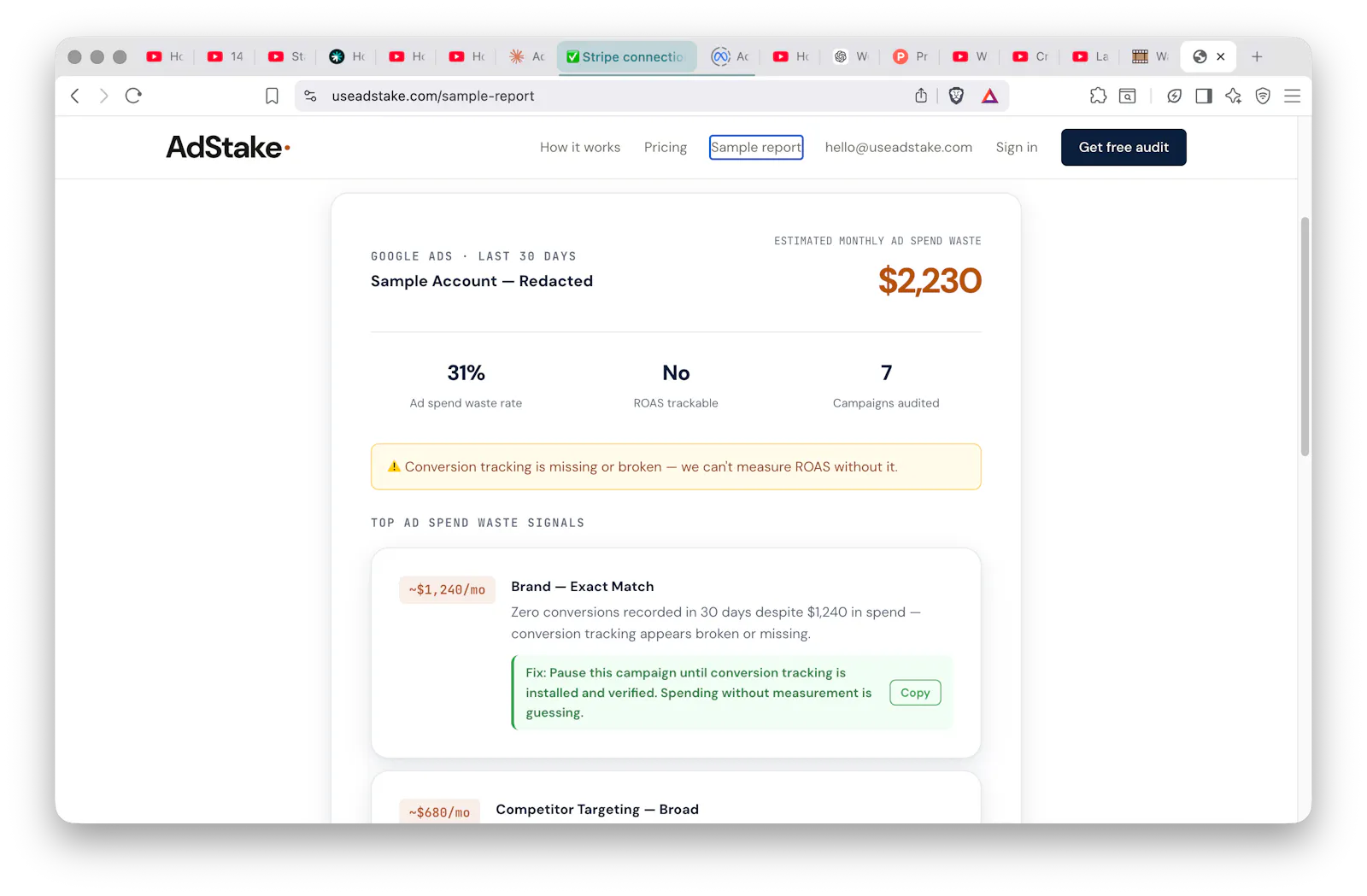 AdStake screenshot 2