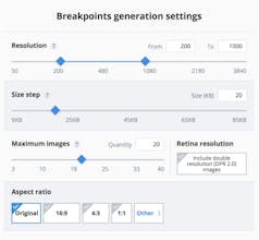 Responsive Image Breakpoints Generator gallery image