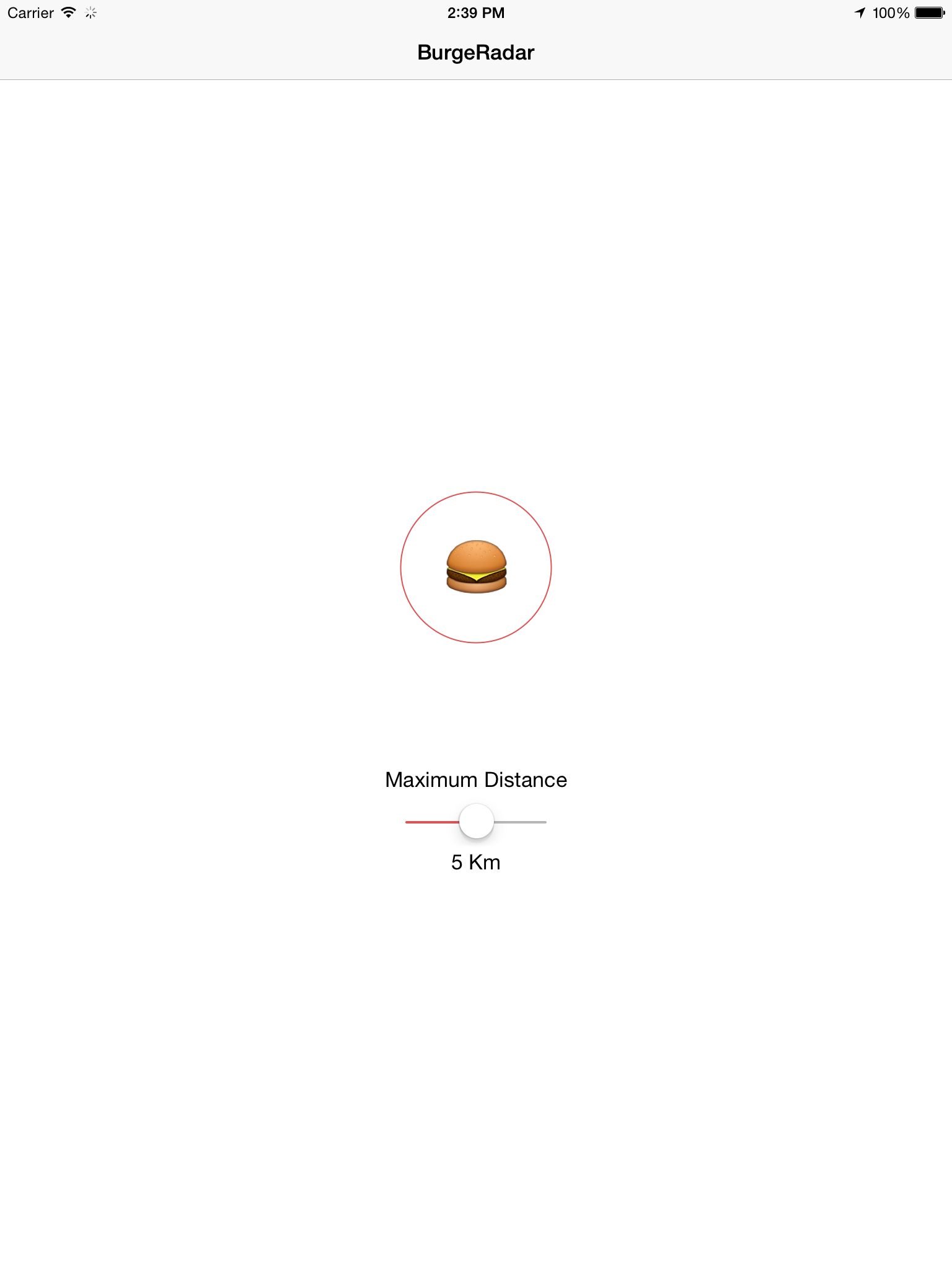 BurgeRadar gallery image