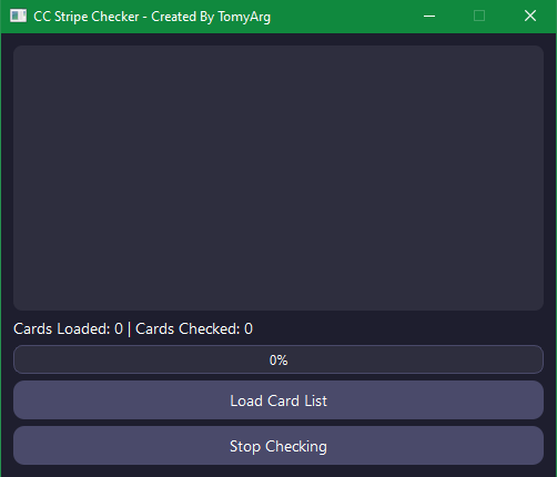 CC Checker Desktop App 2025! - Stripe API를 통해 CC 목록을 처리하는 응용 프로그램 미디어 3