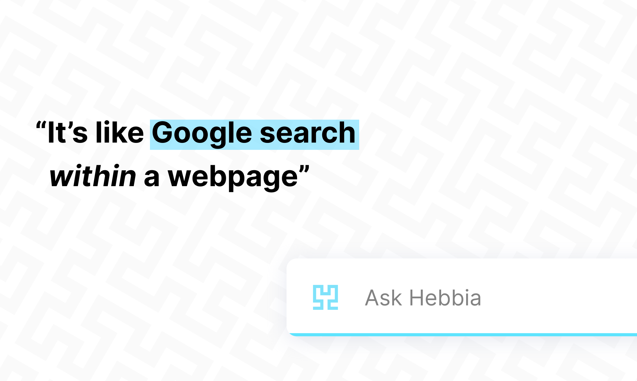 Hebbia gallery image