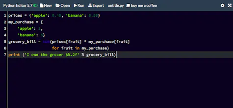 Python Editor v5.7 gallery image