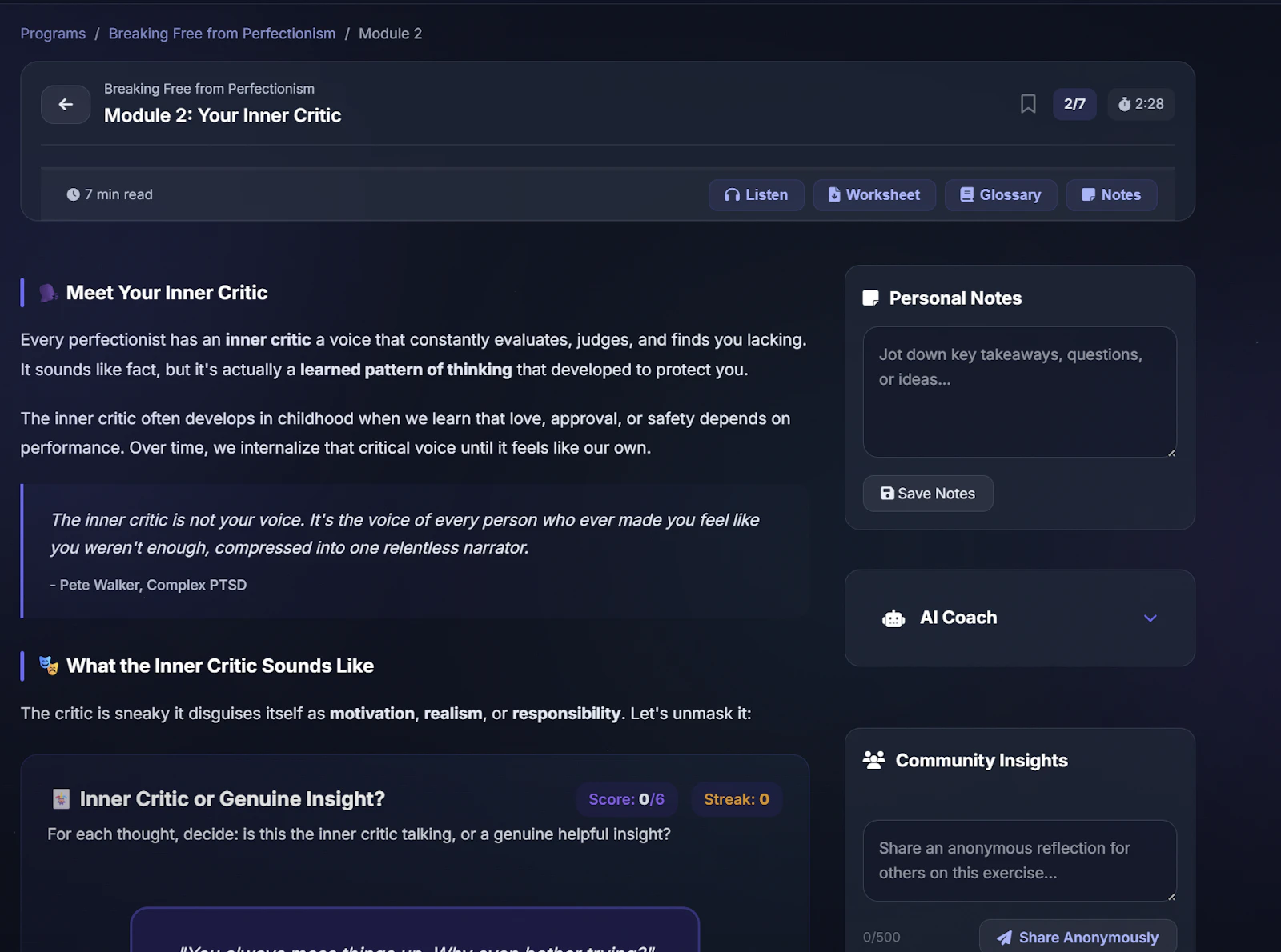 YouMatter screenshot 3