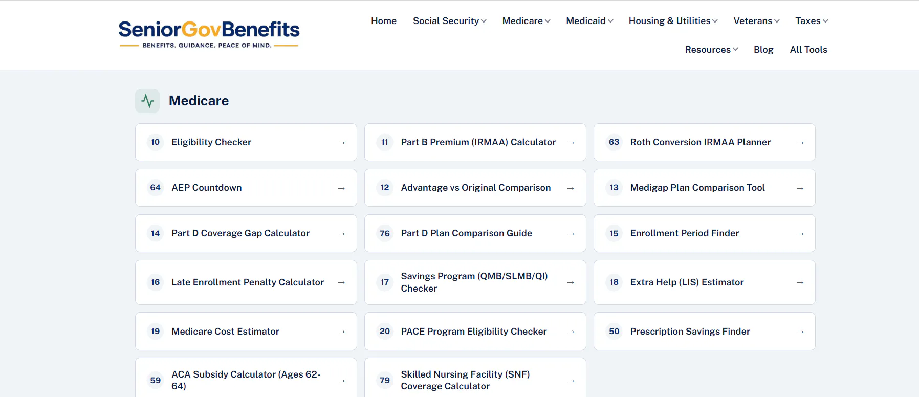 SeniorGovBenefits.com gallery image