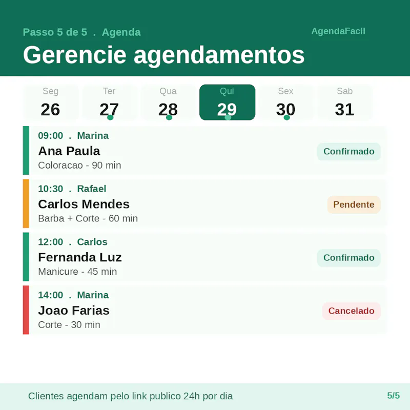 AgendaFácil screenshot 4