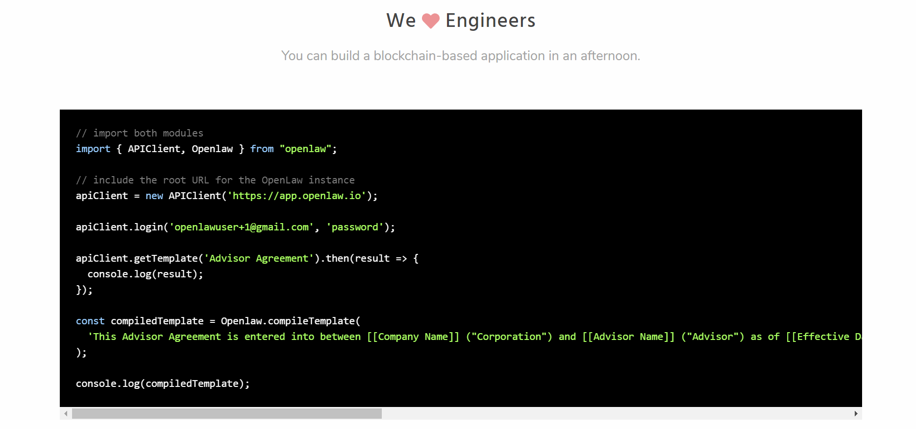 OpenLaw gallery image