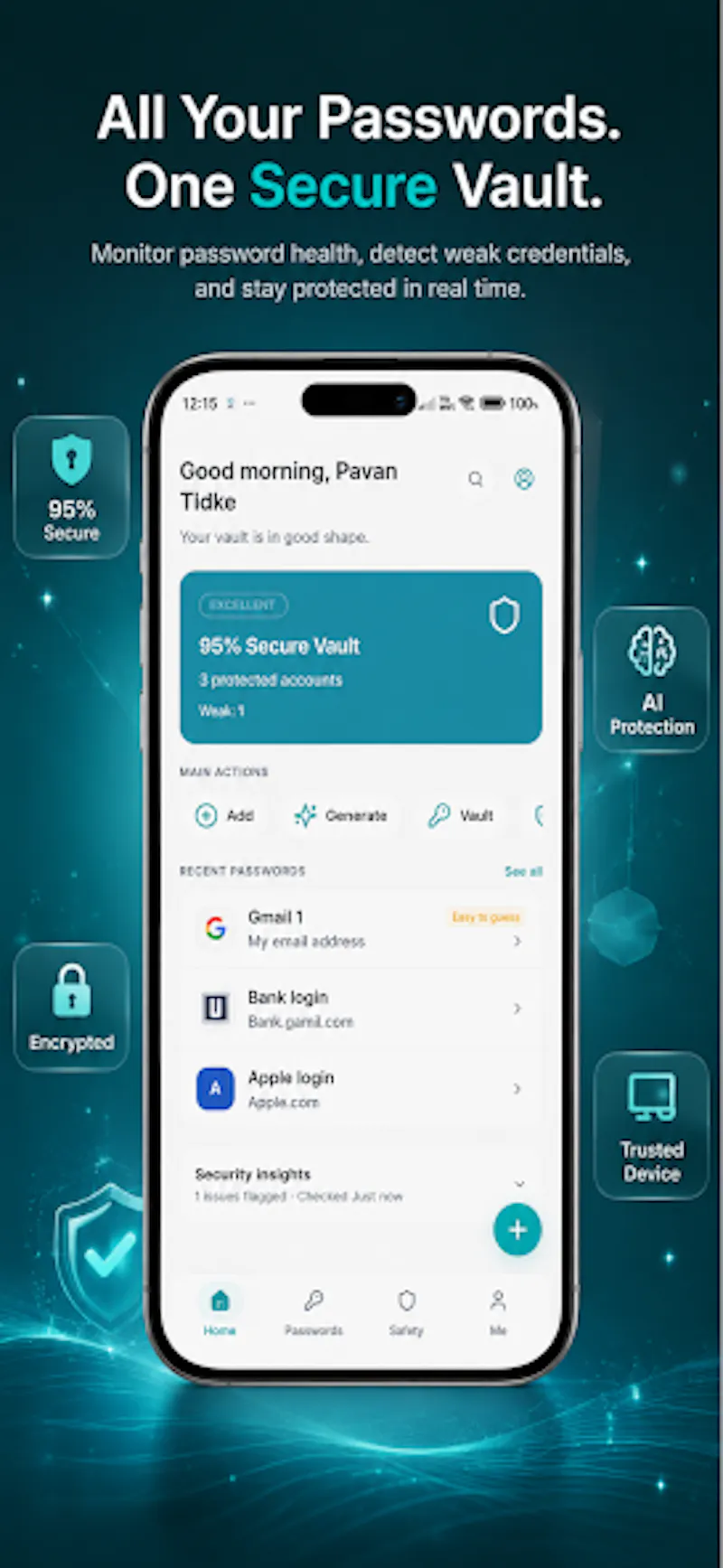 NovaSafe - Zero-Knowledge Password Vault screenshot 3