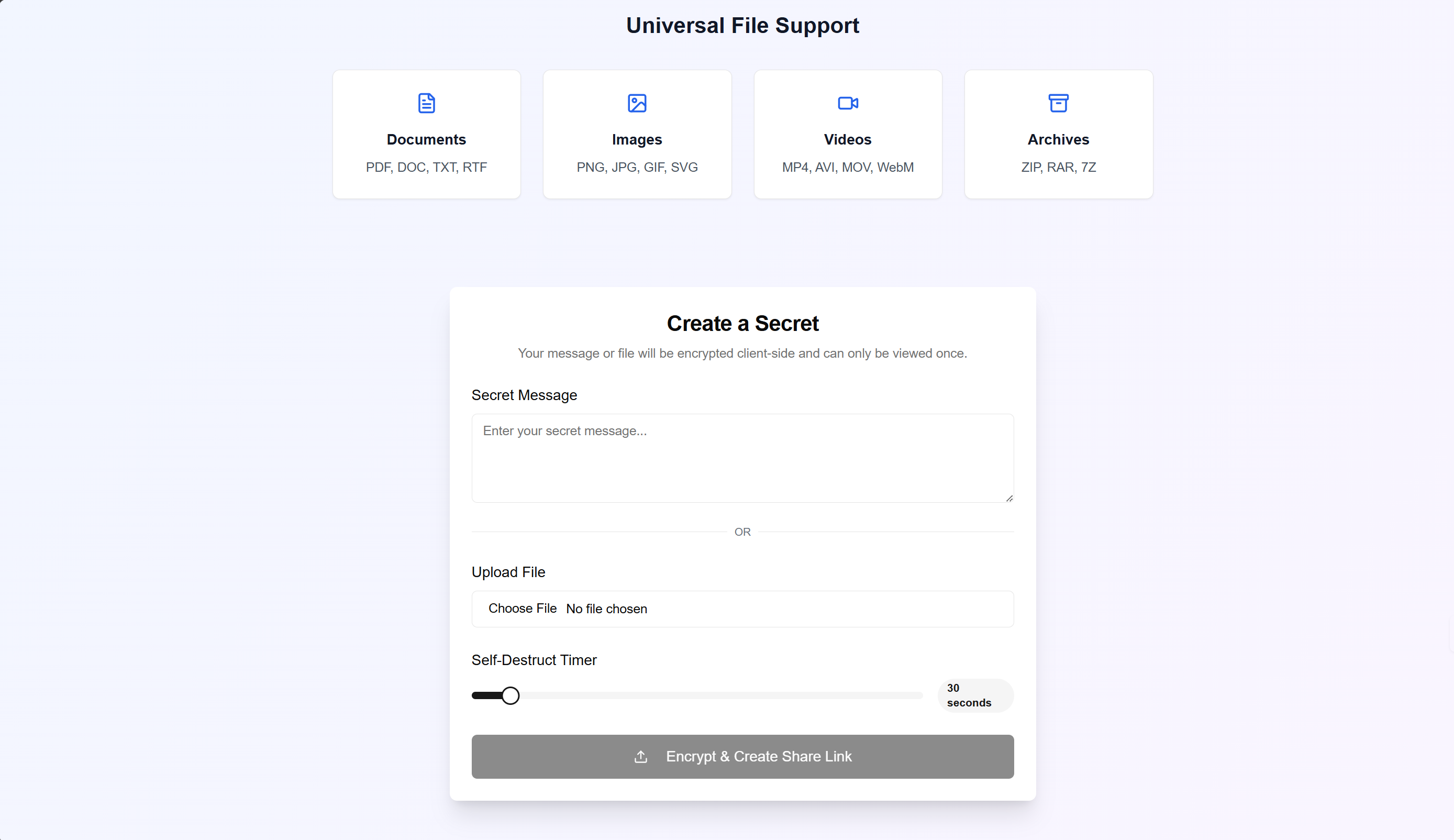 SecretShare media 2