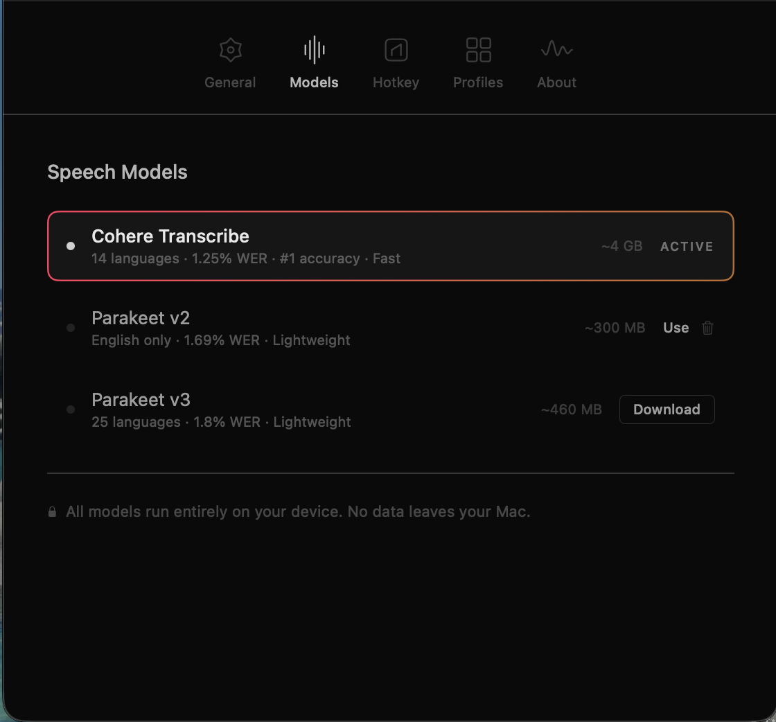 Typed - Private WisprFlow for Free gallery image