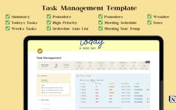 Notion Template | Task Management media 2