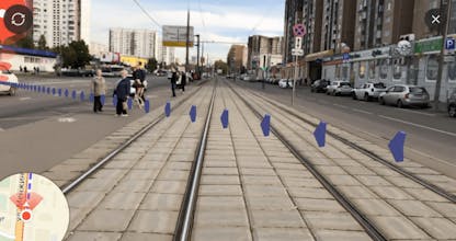 Yandex Maps with ARkit support gallery image