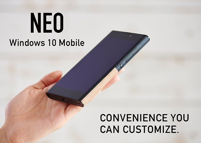 NuAns NEO Windows 10 Mobiles Smartphone - Kickstarter media 1