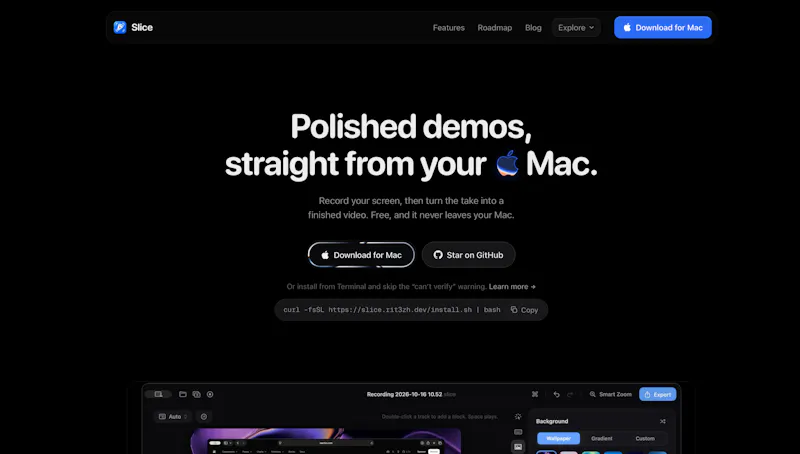 Slice screenshot 3