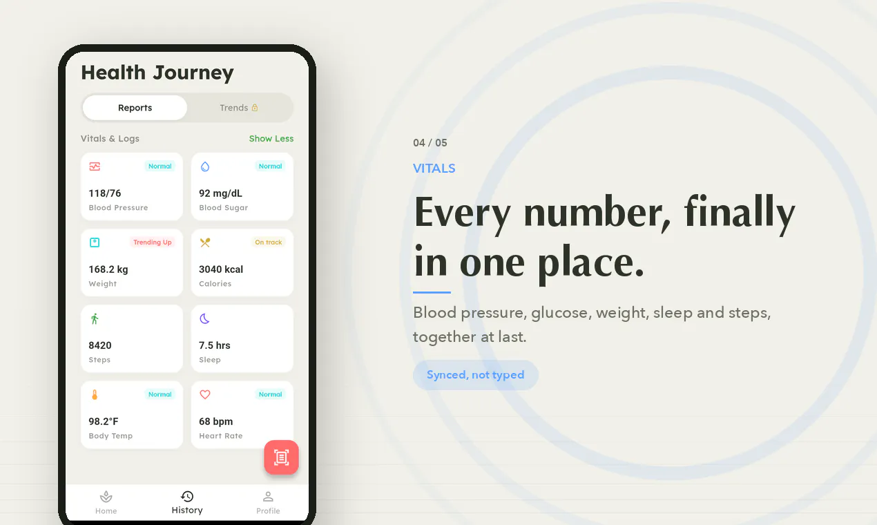 Vytal: AI Wellness Tracker gallery image