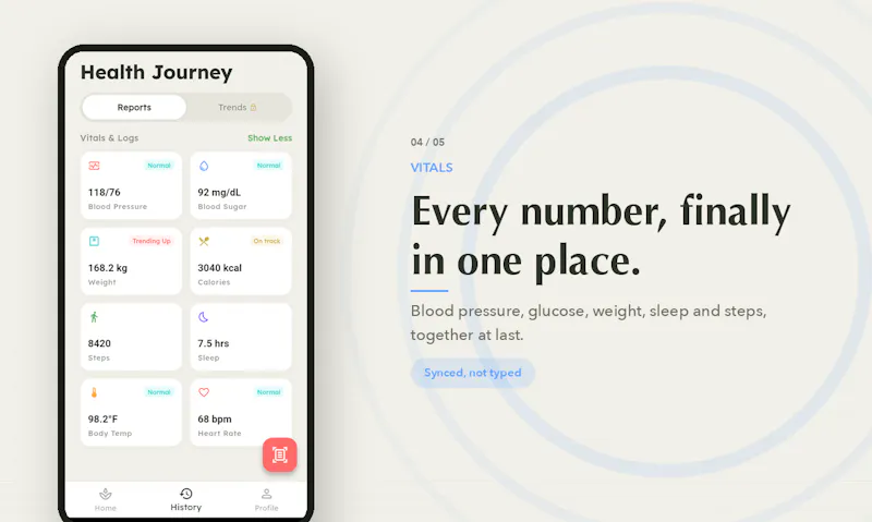 Vytal: AI Wellness Tracker screenshot 2