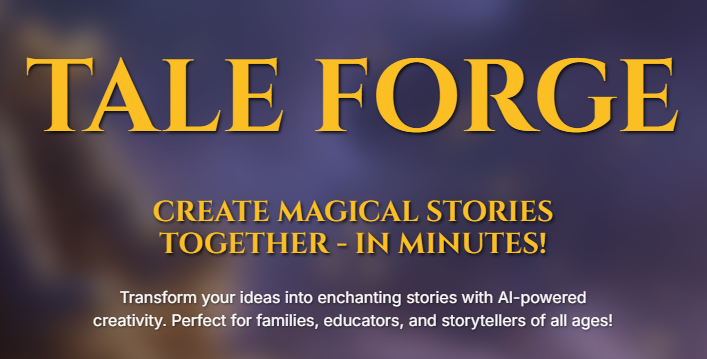 Tale Forge - AI-aangedreven interactieve verhalen voor het slapengaan voor gezinnen media 2