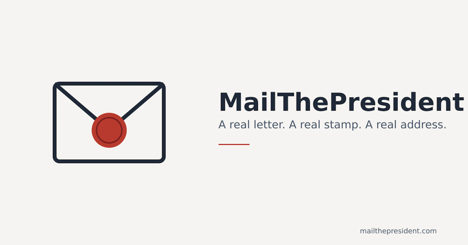 MailThePresident screenshot 2