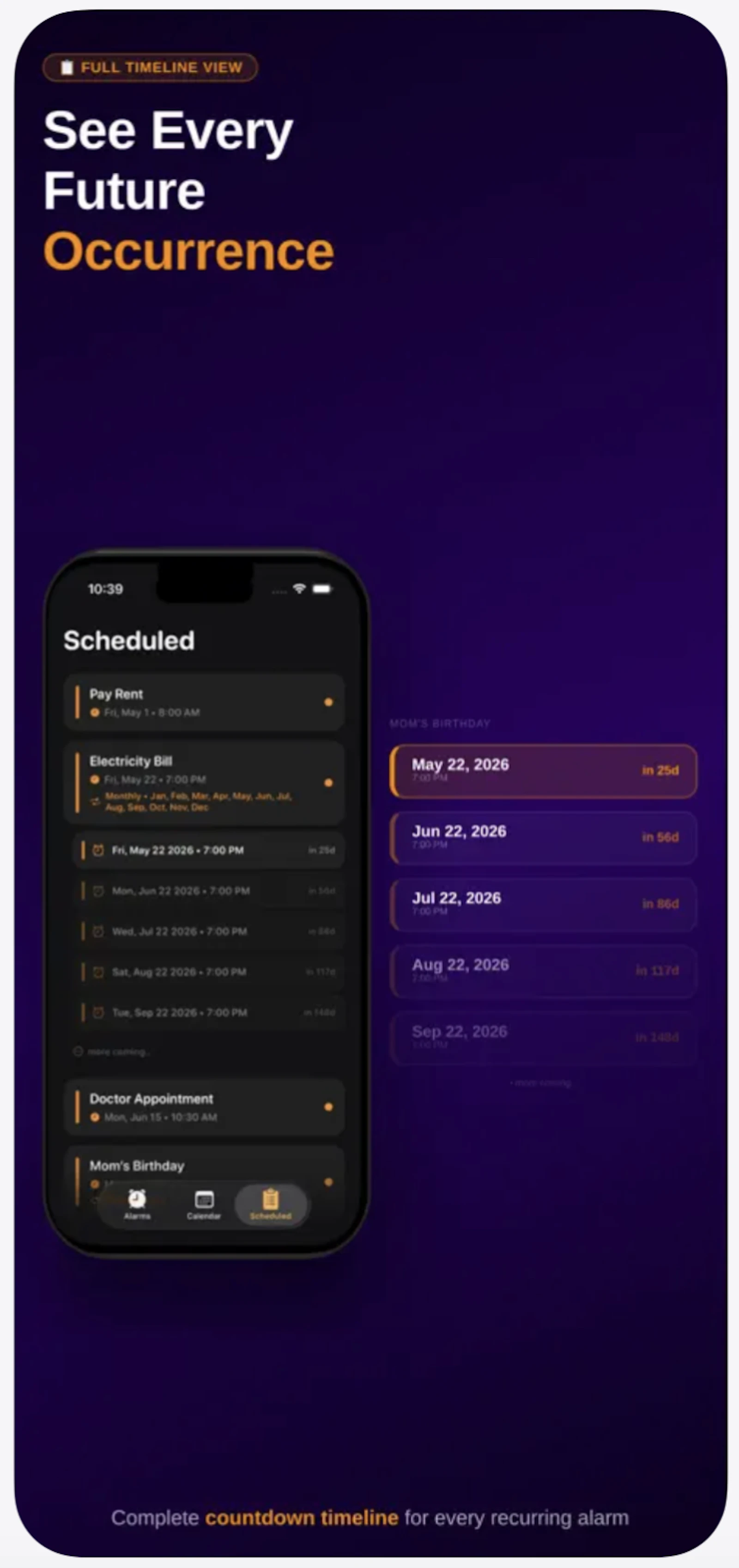 Date Alarm screenshot 5