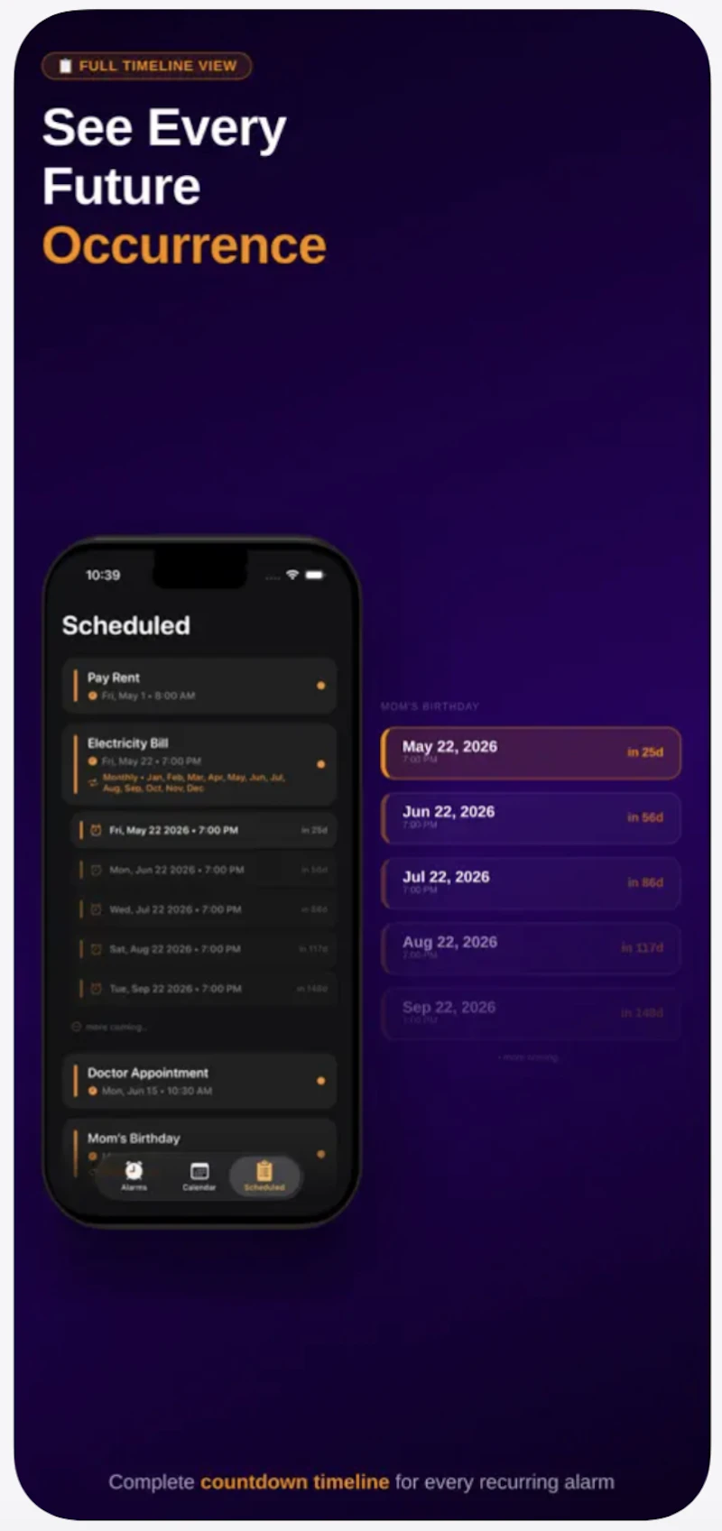 Date Alarm screenshot 5