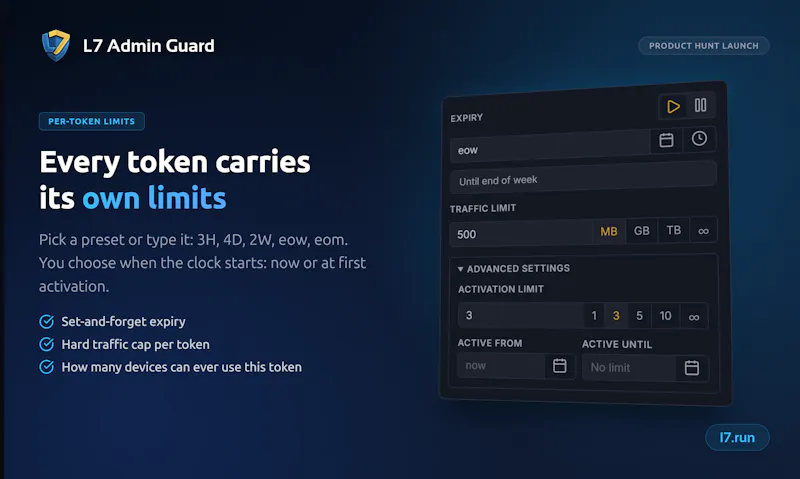 L7 Admin Guard screenshot 4