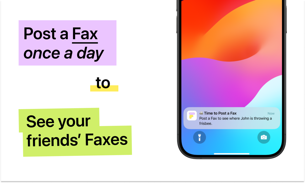 Mídia 1 de Fax - Envie um fax para ver o fax de seus amigos