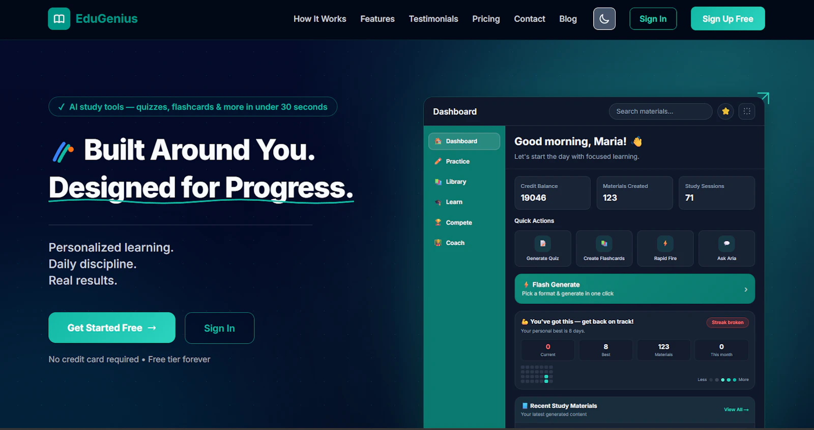 EduGenius screenshot 2