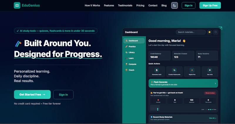 EduGenius screenshot 2