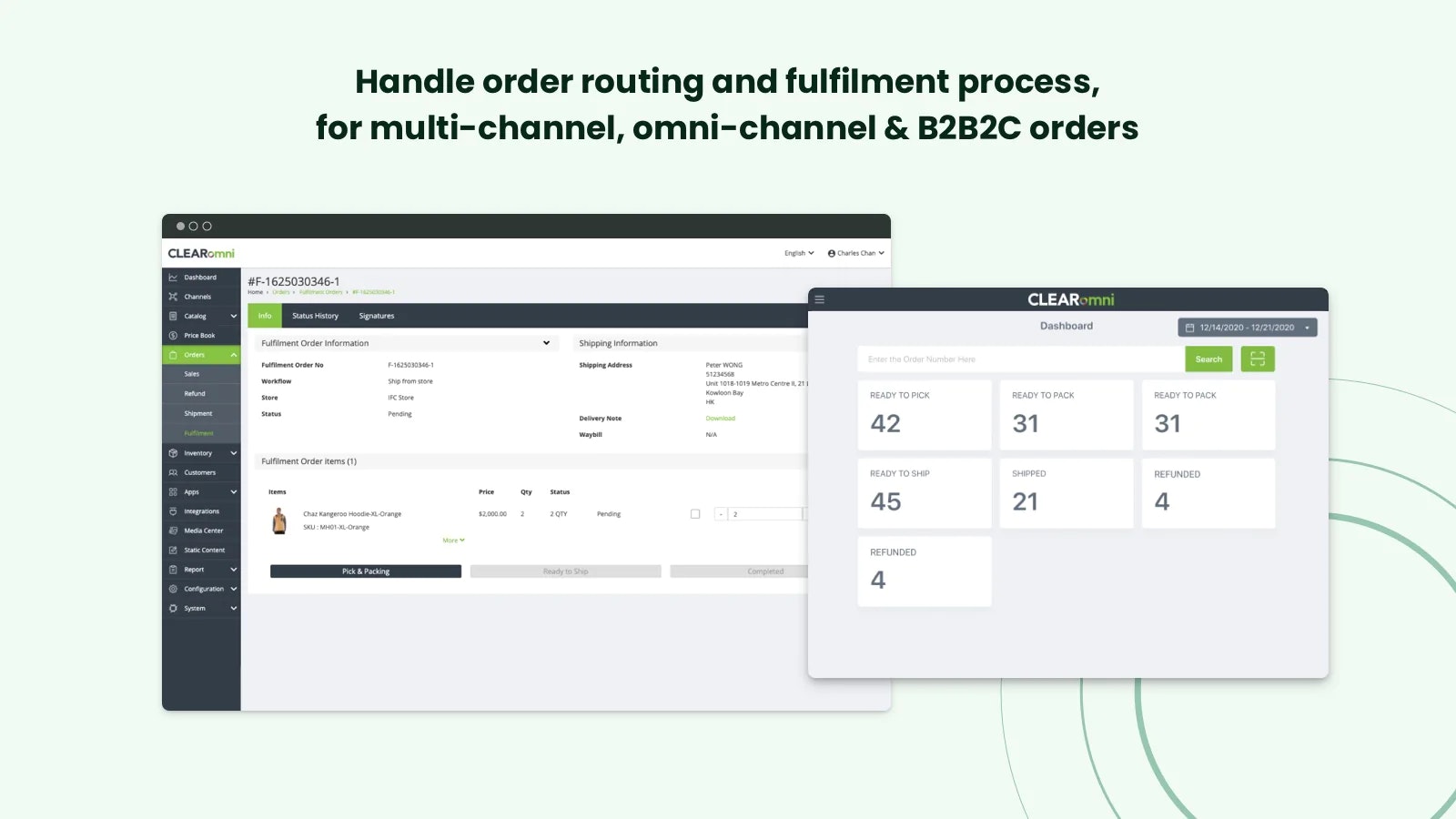 Clearomni Unified Retail - Piattaforma di mercato multi-vendor, OMS e Enterprise Marketplace media 2