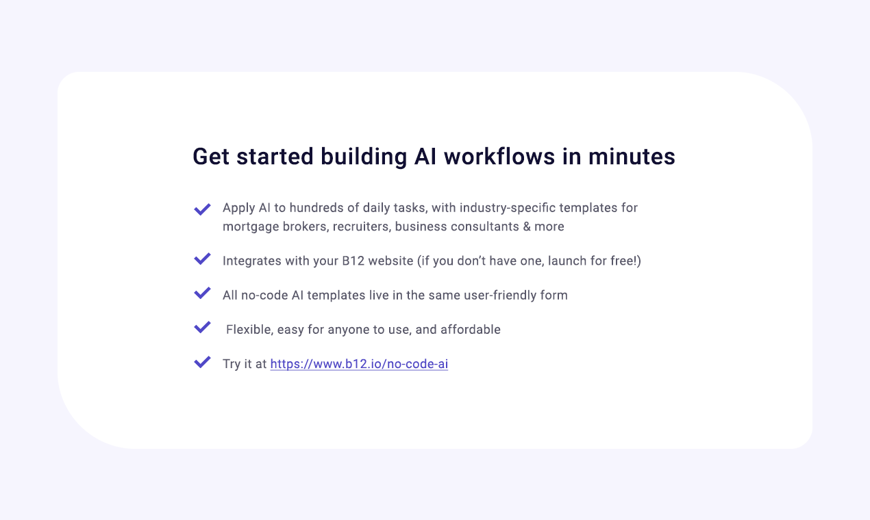 B12 Website Editor 2.0 Image