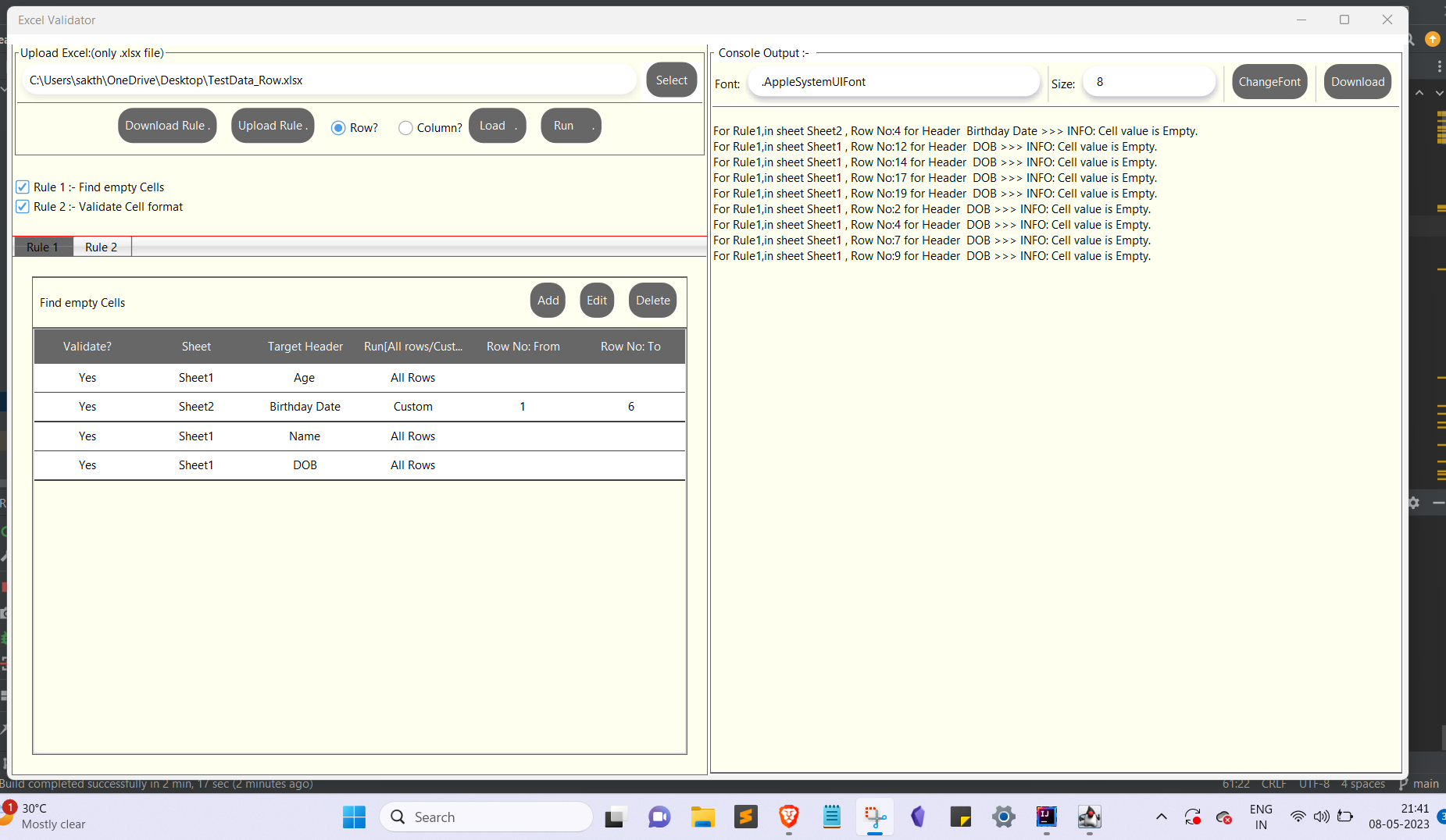 Excel Data Validator - ユーザー定義のルールに対してMS Excelデータを確認および検証するメディア4