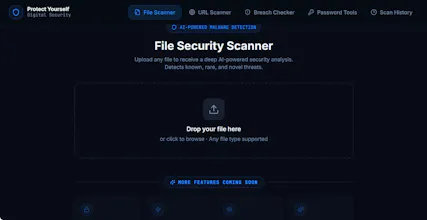 Protect yourself scanner and security gallery image
