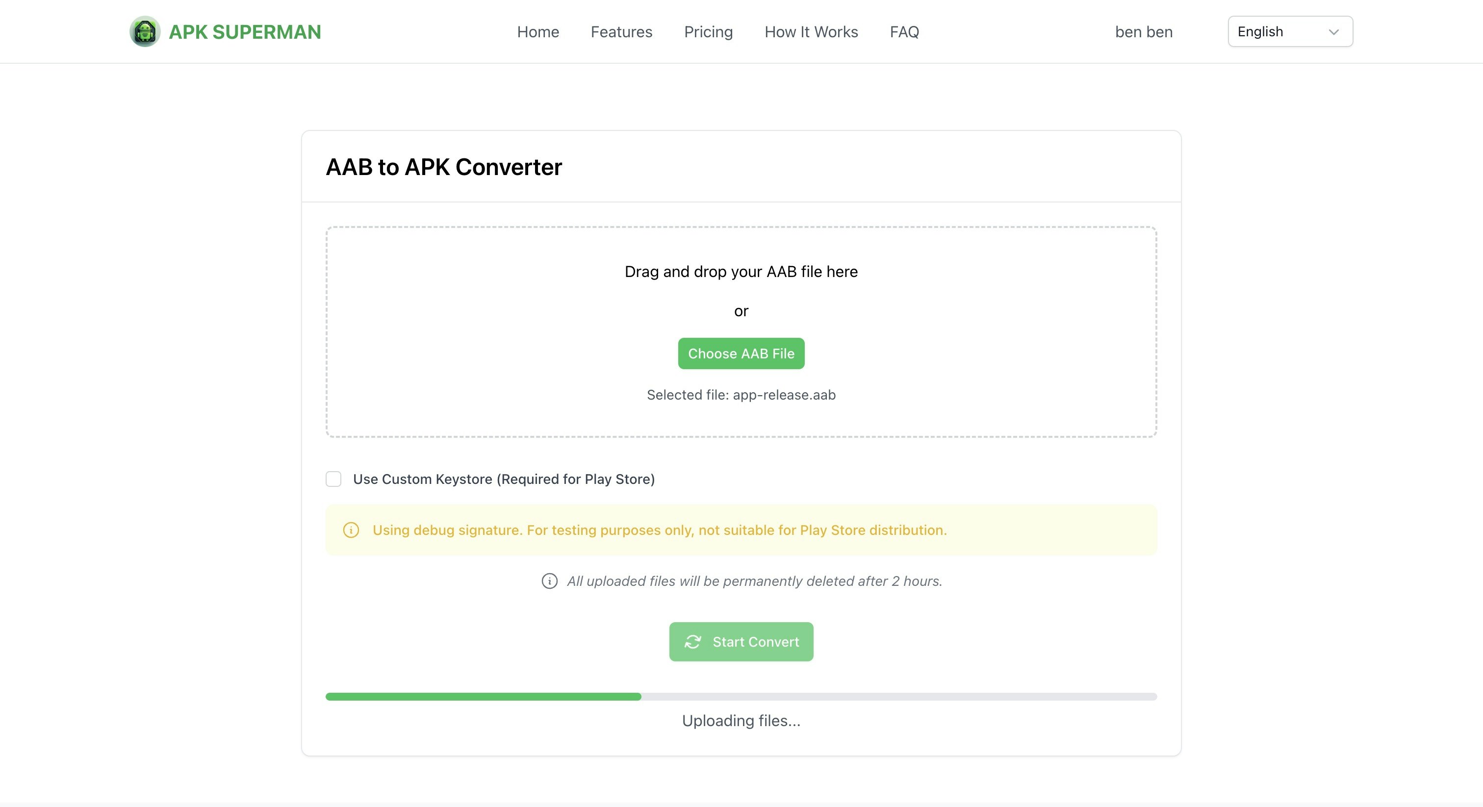 AAB ke APK Converter Online media 3