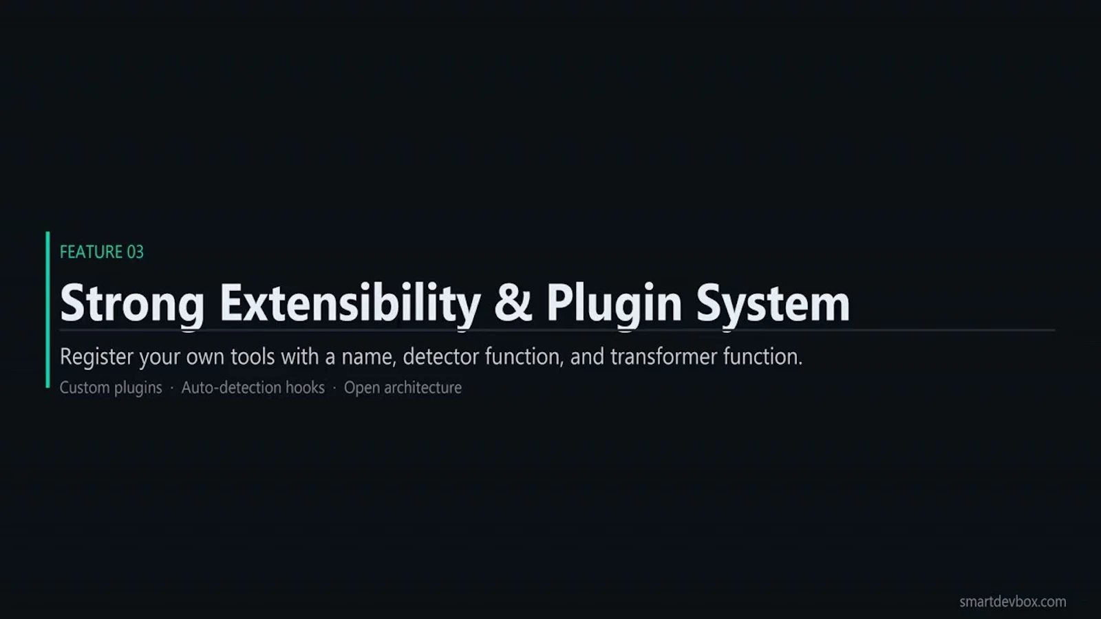 SmartDevBox screenshot 1 (video preview)